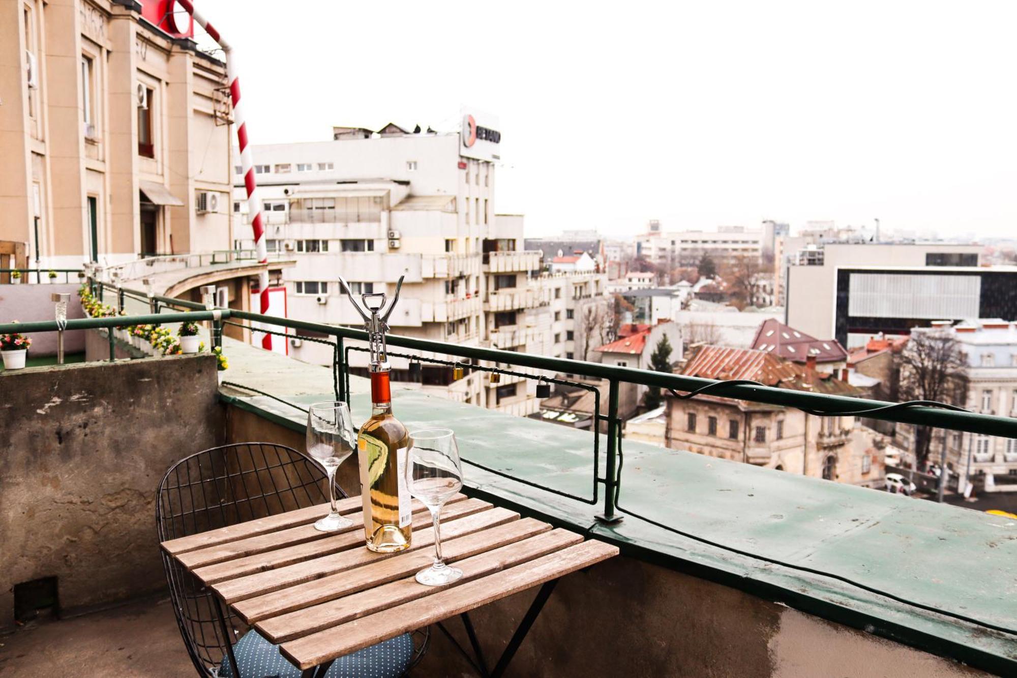 Scandinavian Style Apartment With Panoramic View 부쿠레슈티 외부 사진